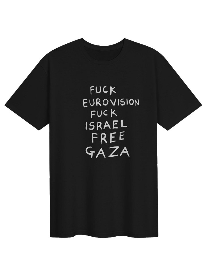 Fuck Eurovision Fuck Israel Free Gaza Shirt product image (6)
