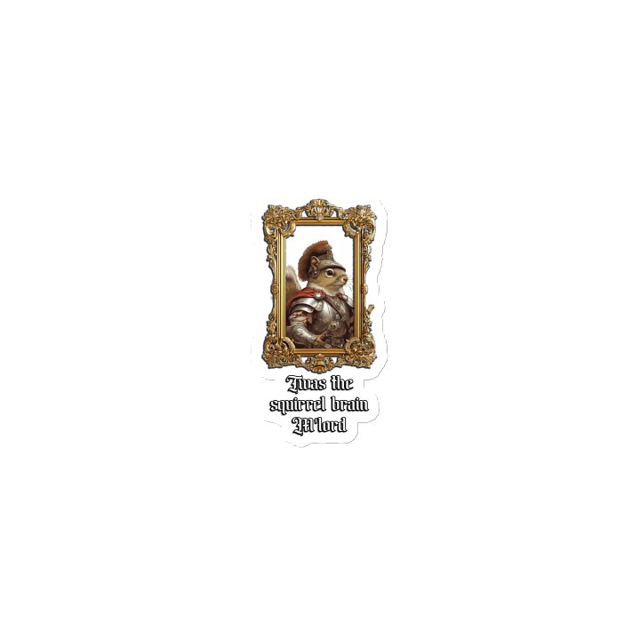 Twas Squirrel Brain - Magnet product image (1)