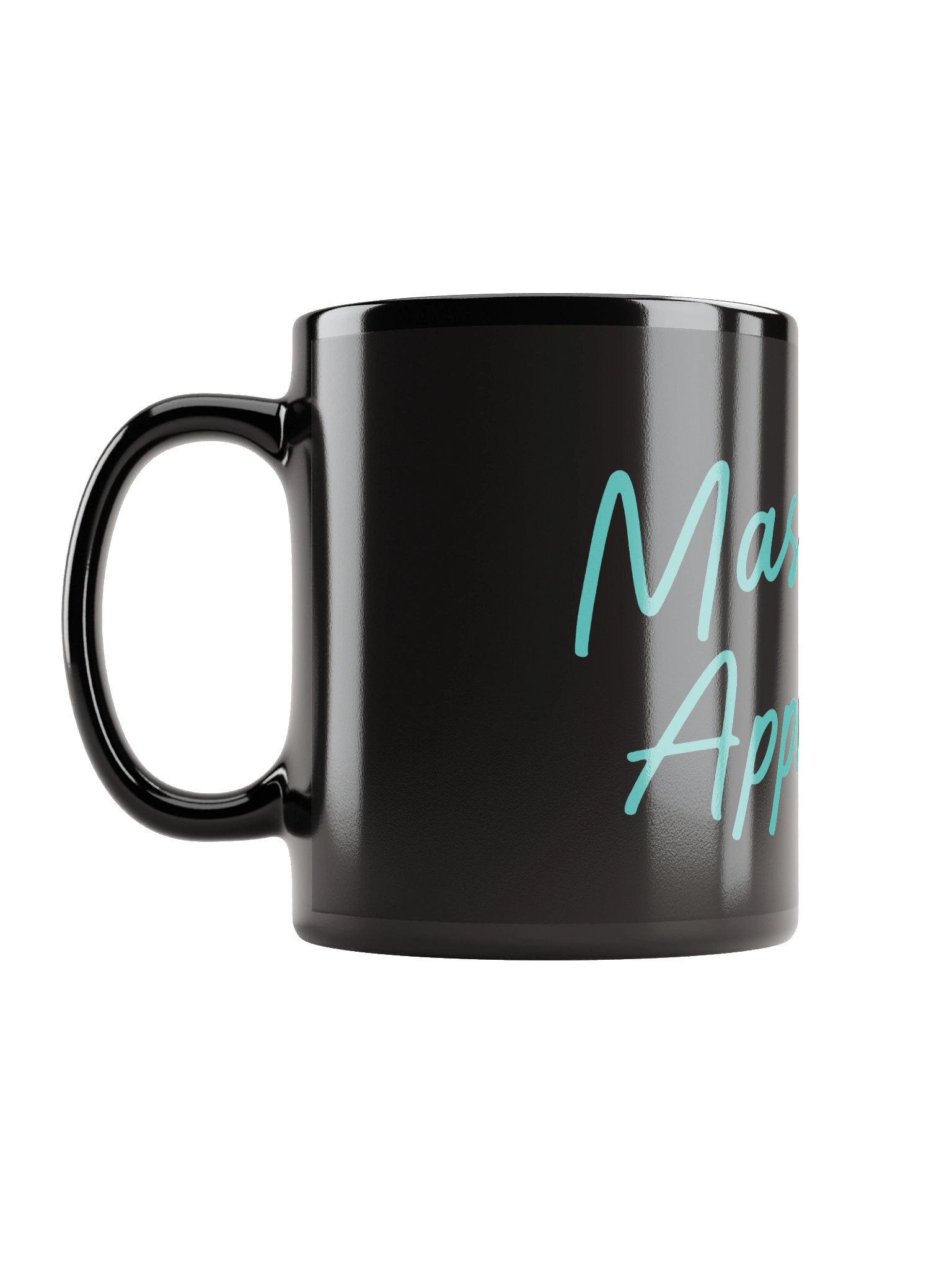 Massive Appreesh Signature Black Teal Mug product image (6)