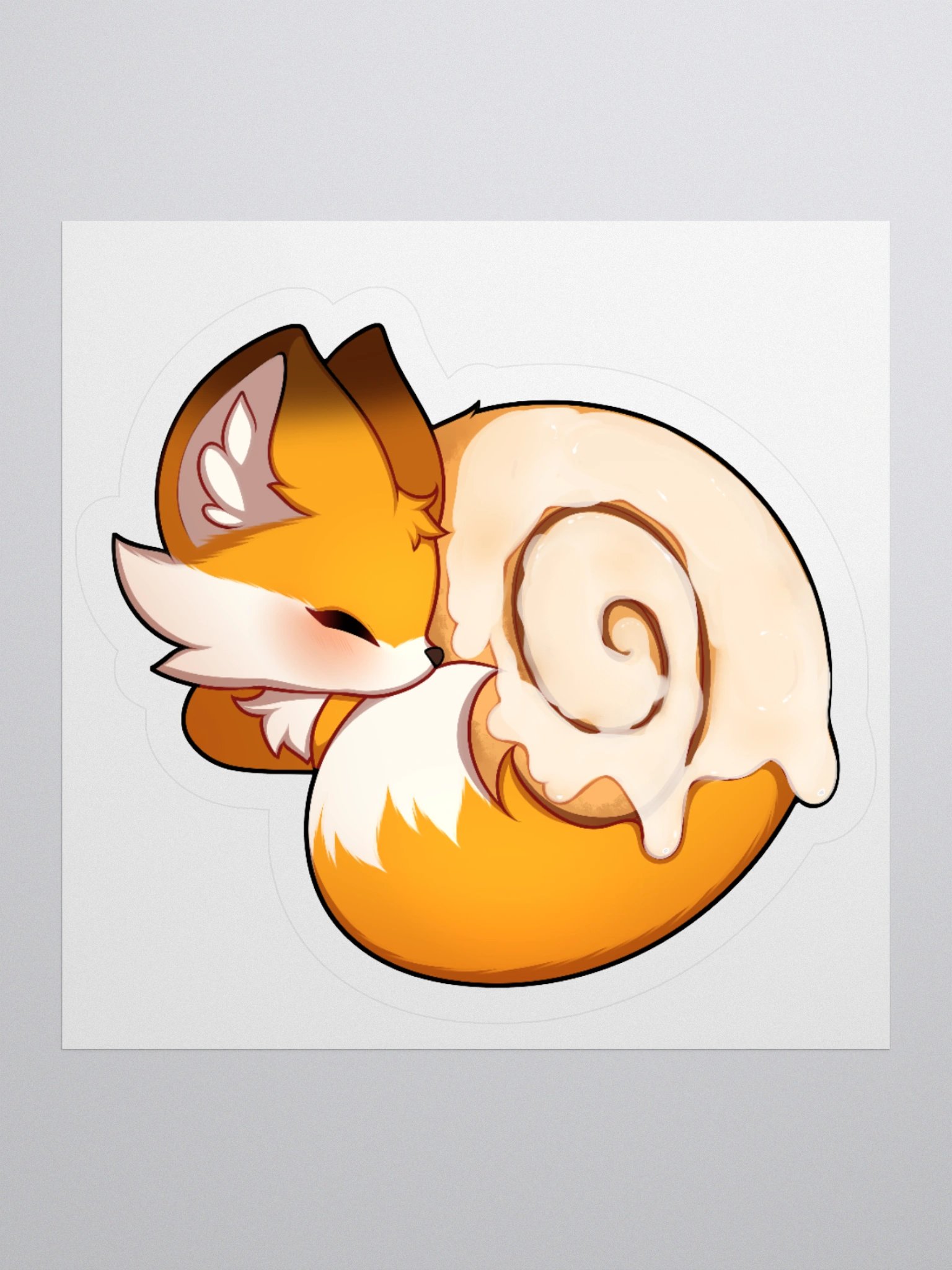 Sweet Roll Fox Stickers product image (3)