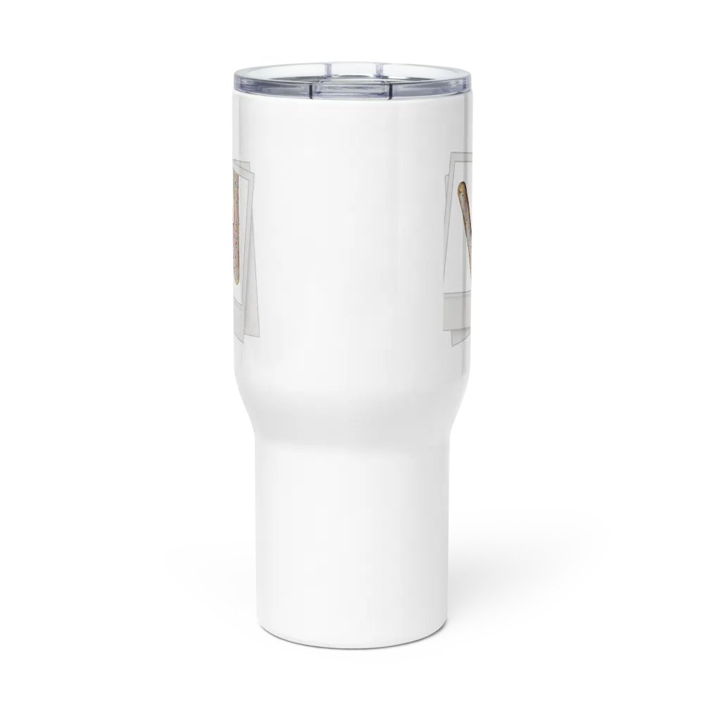 Whimsical W-Shaped Cookie Travel Mug product image (3)