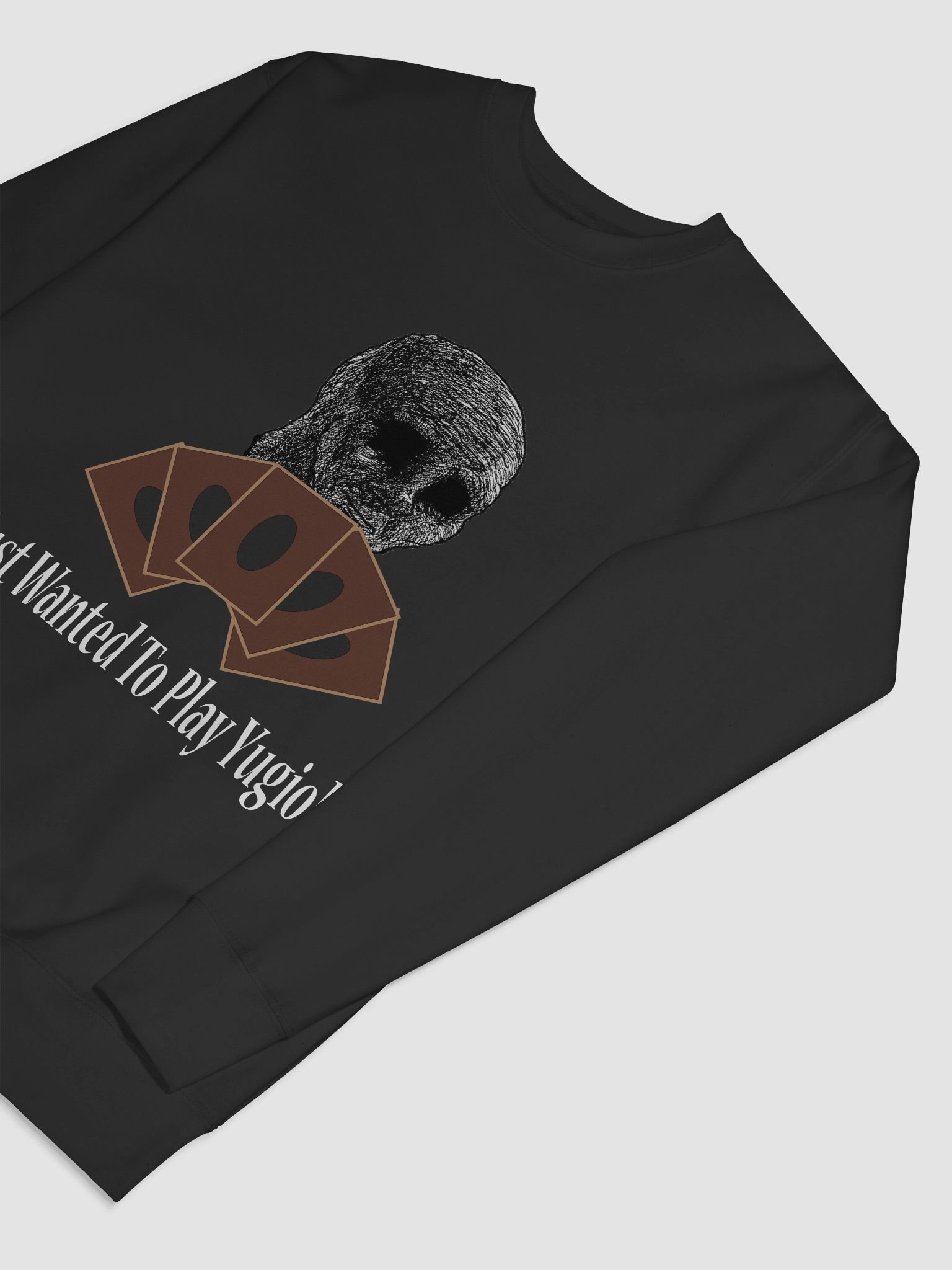 I Just Wanted To Play Yugioh Sadness Sweatshirt product image (7)