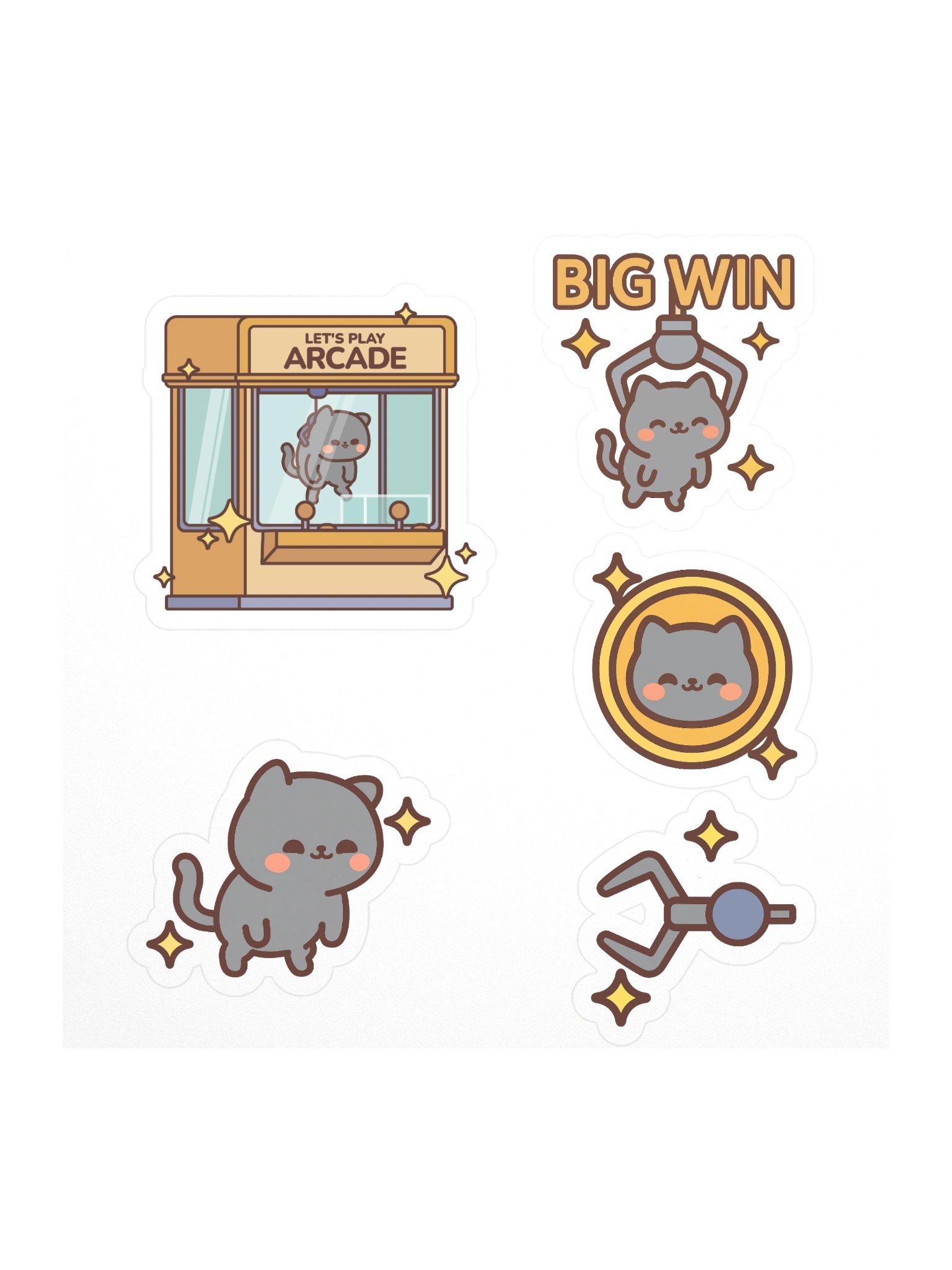 Let's Play Arcade Sticker Collection product image (1)