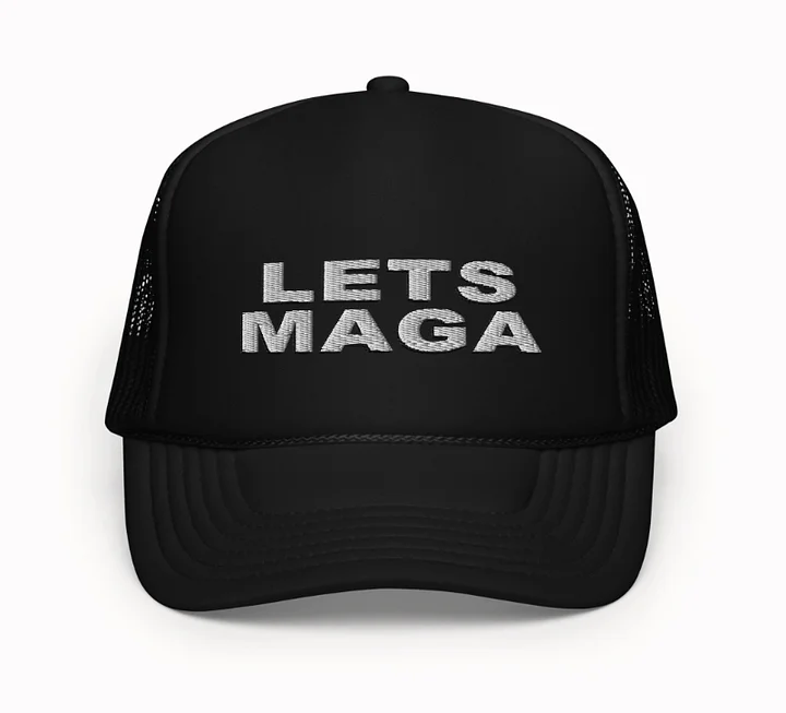 LET'S MAGA Foam Trucker Hat product image (2)