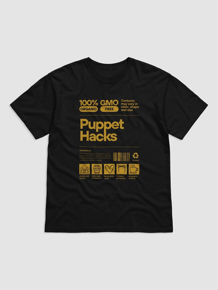 100% Organic Puppetmaster Tee product image (1)