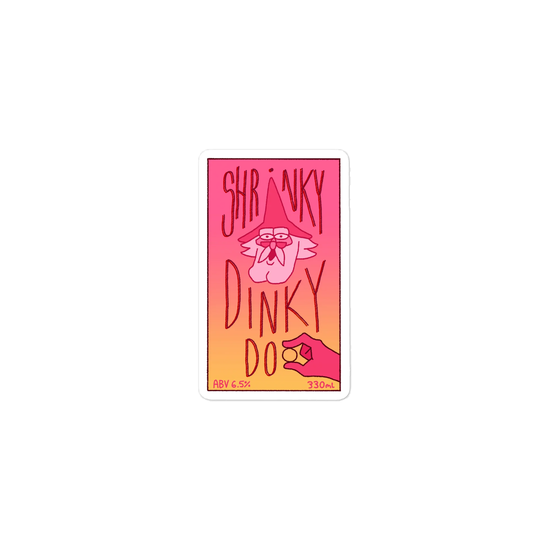 Shrinky Dinky Doo sticker product image (1)
