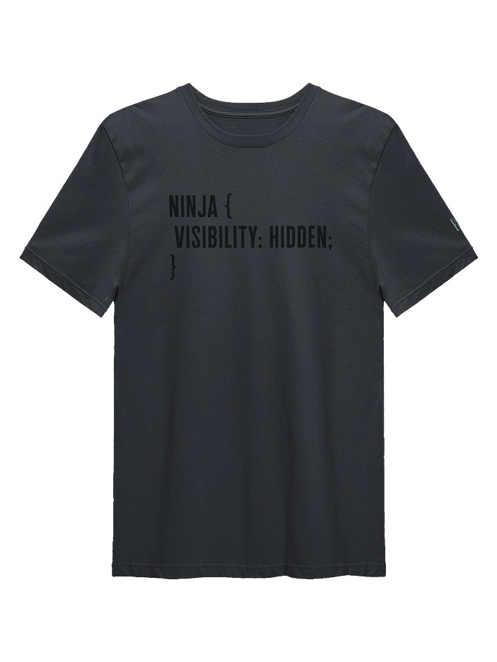 Invisible Ninja - CSS Stealth Mode Tee product image (1)
