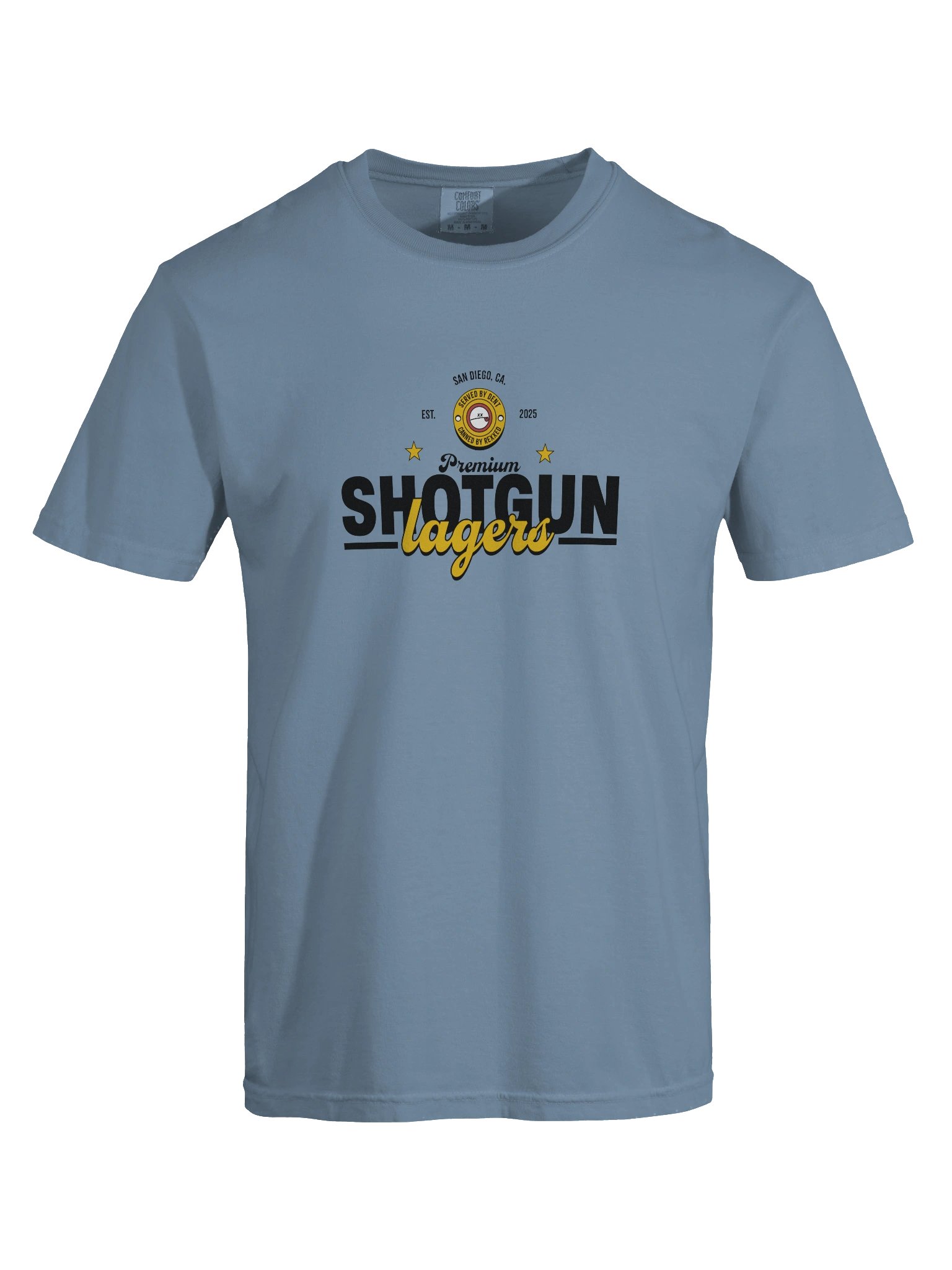 Shotgun Lagers served by DENT T-Shirt product image (7)