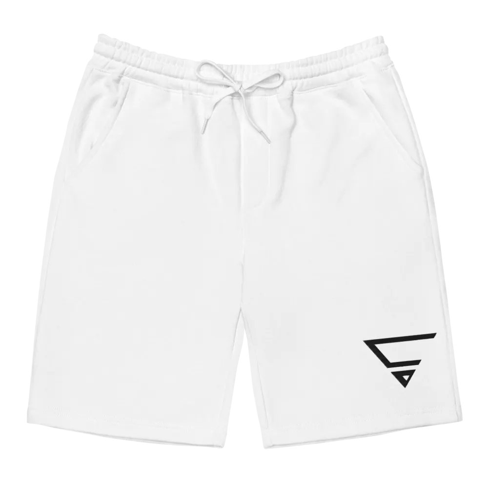 CraytoX Fleece Shorts - White product image (1)