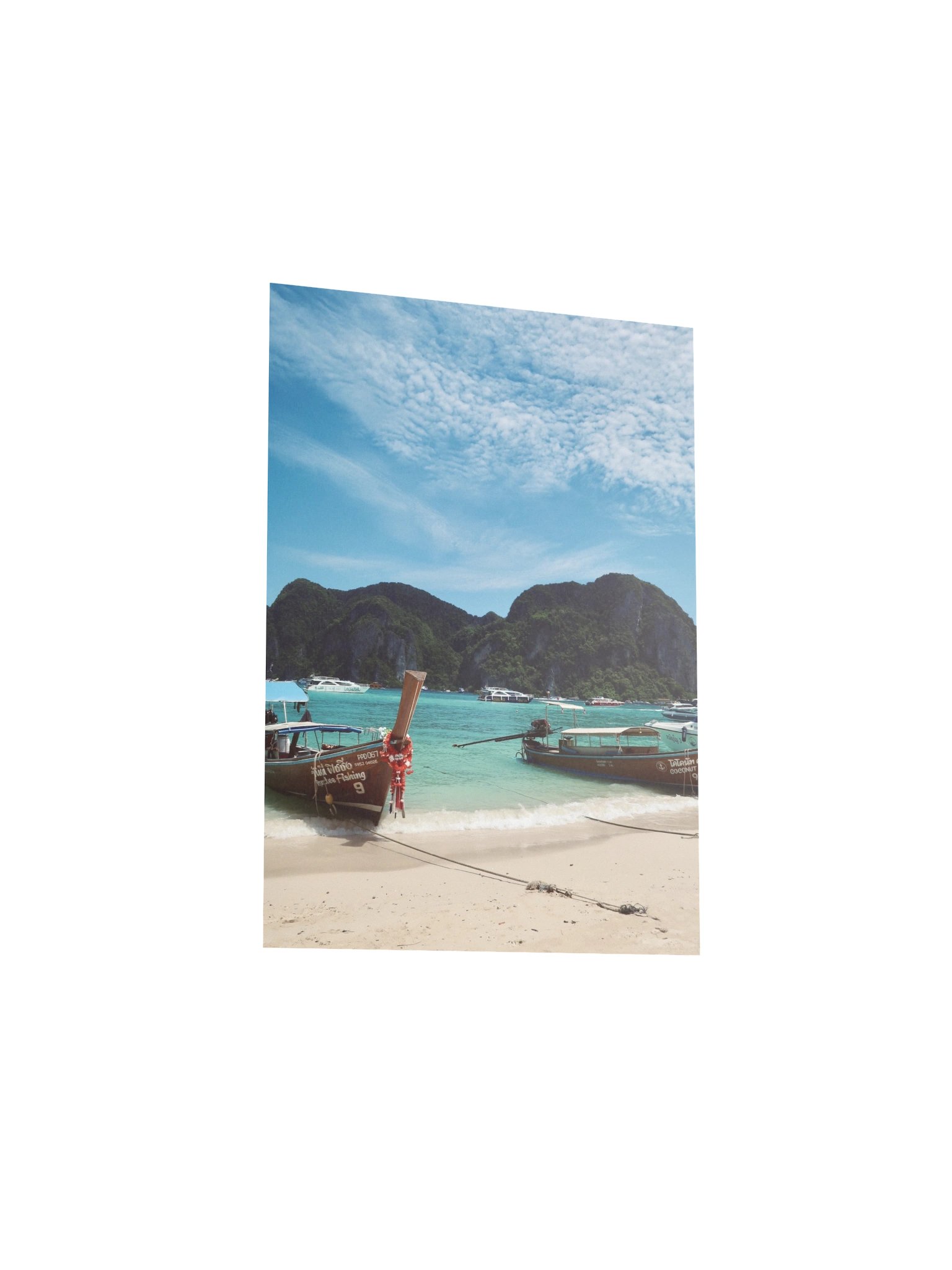Phi Phi Islands - Traditional Longtail Boats – (Print Only) product image (6)