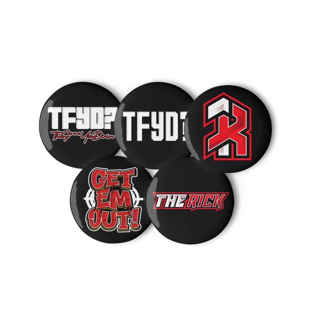 The Rick Pin Button Set product image (6)