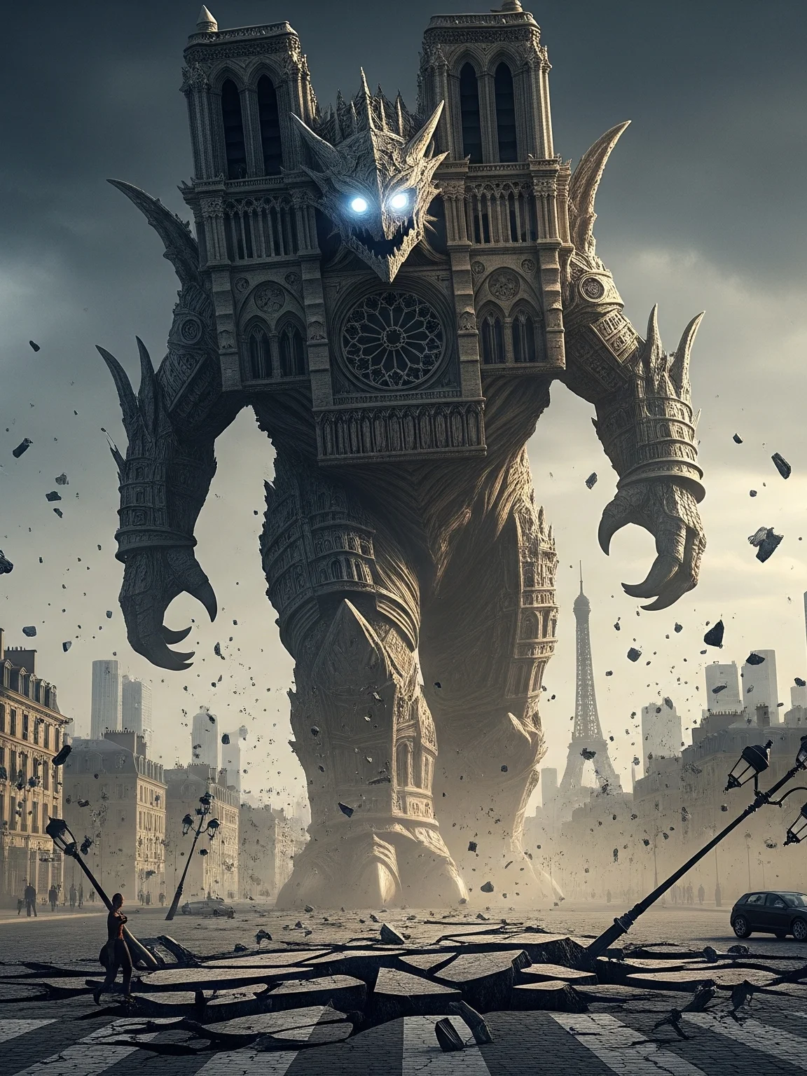 Kaiju as Cities Prompt product image (1)
