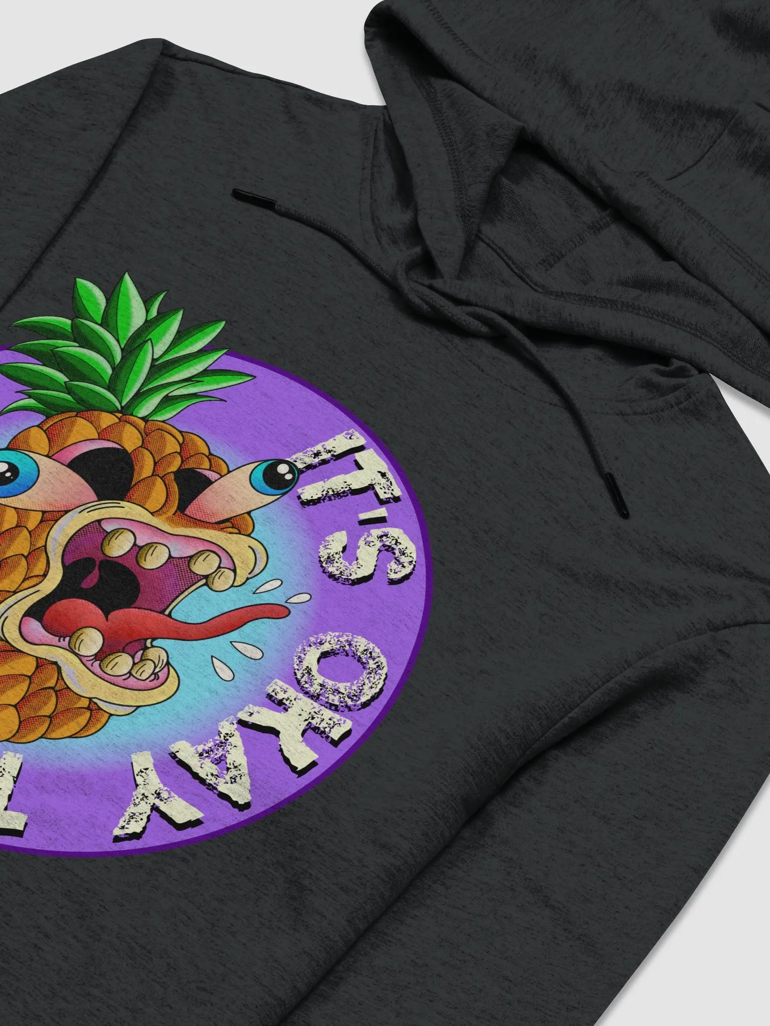 Please Scream: District Lightweight Hoodie product image (3)