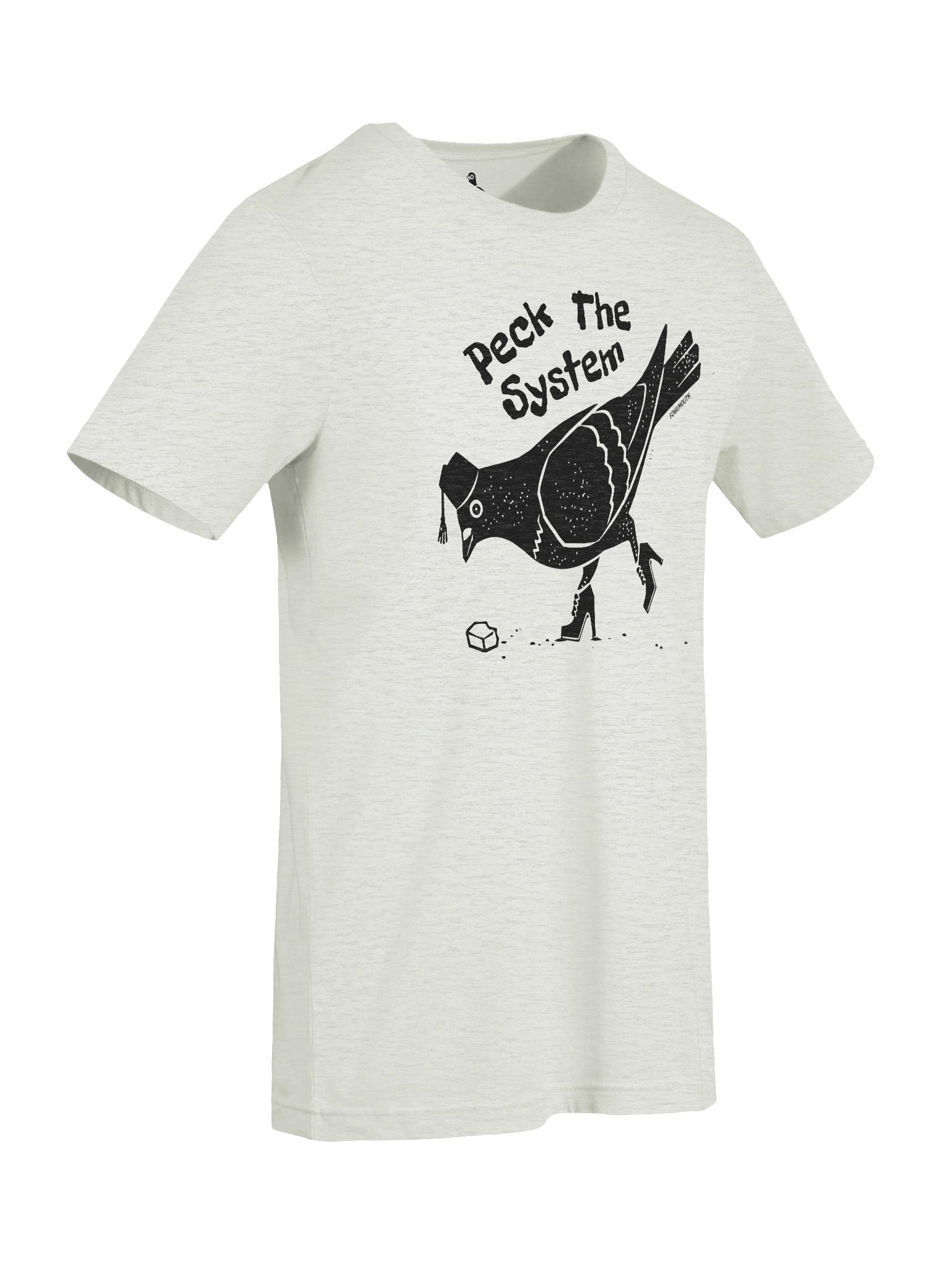 Fowlmouth Peck The System Pigeon Supersoft T-shirt product image (9)