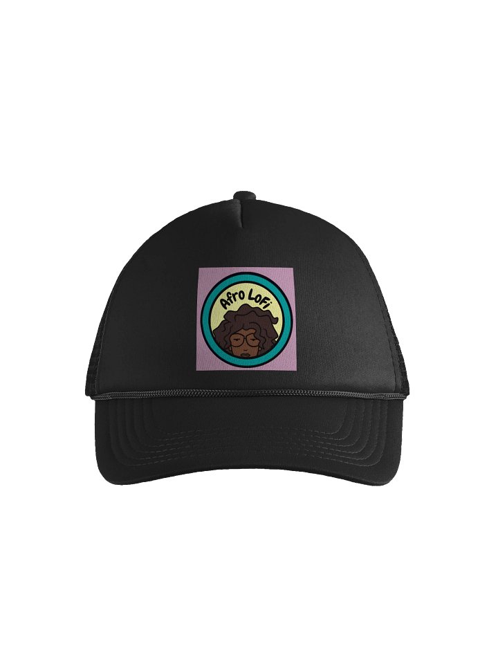 Afro LoFi Music Logo Trucker Hat product image (2)