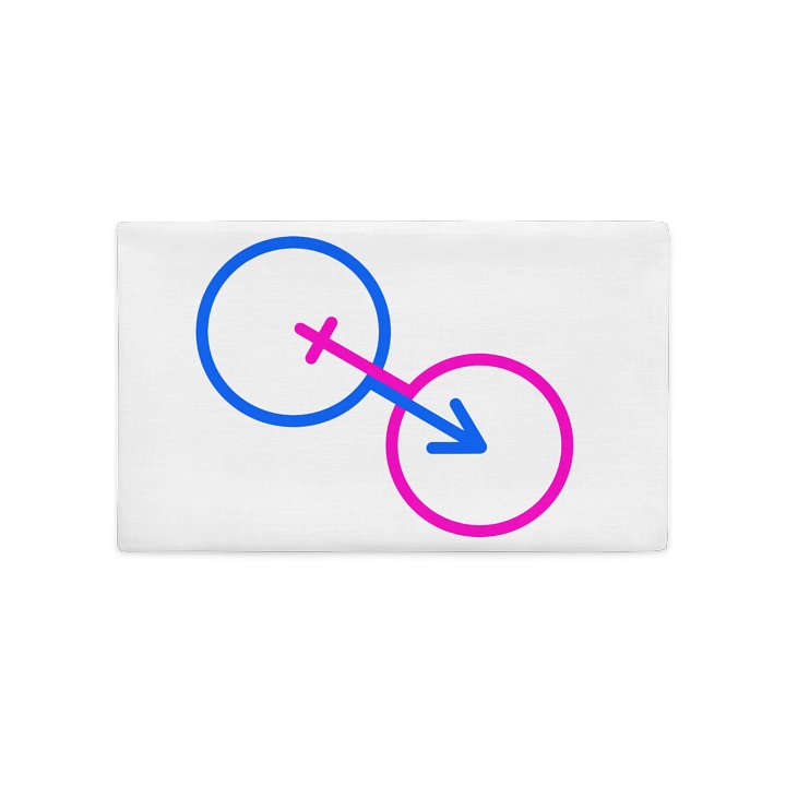 Male & Female Gender Unity Premium Pillow Case product image (2)