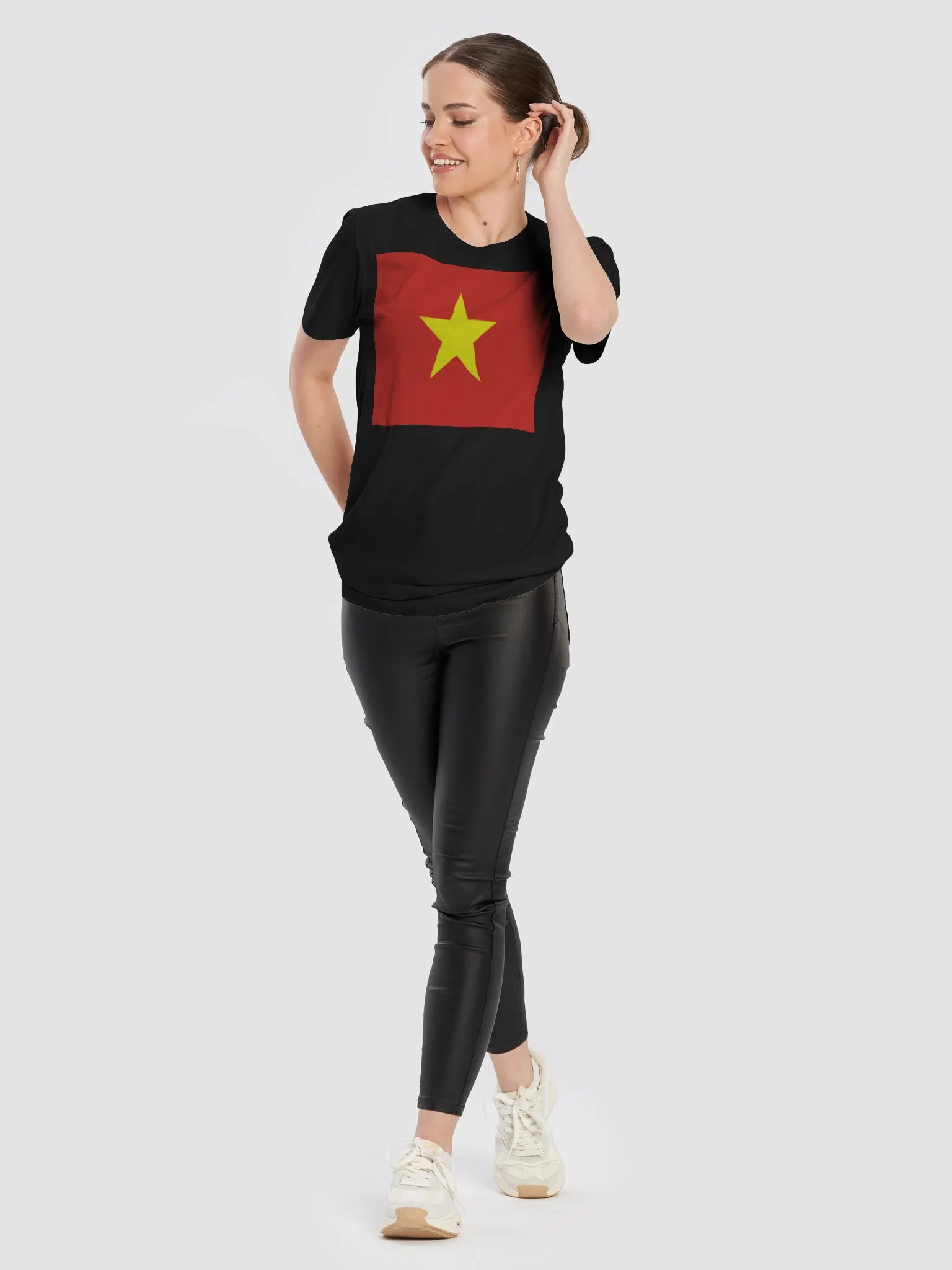 Exclusive Supersoft Unisex Vietnamese Flag T-Shirt by Graphic Grove product image (10)