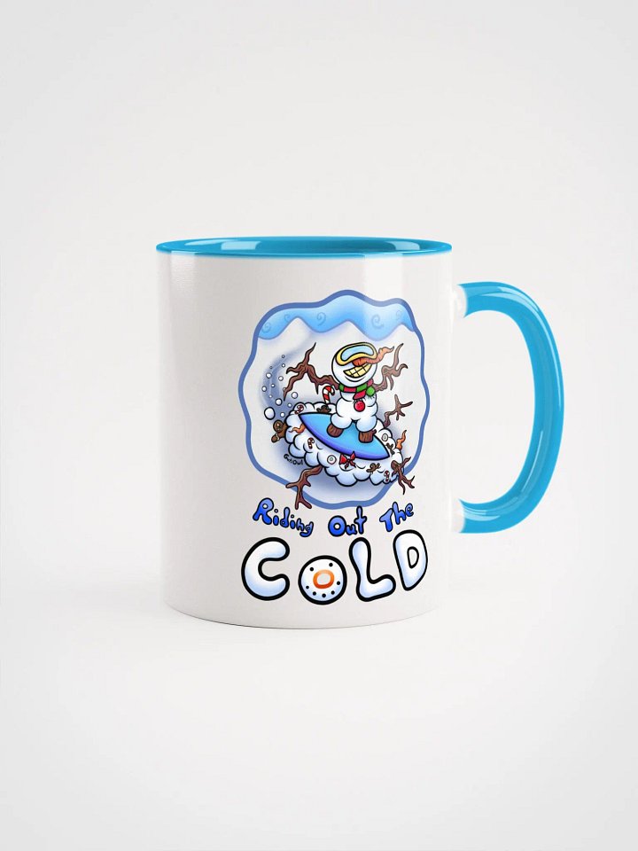 Riding Out The Cold Mug product image (1)