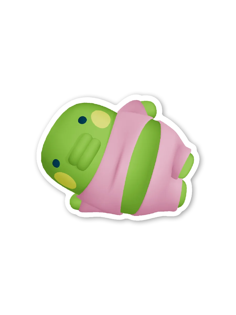 Lounging Kuchipatchi Sticker product image (2)