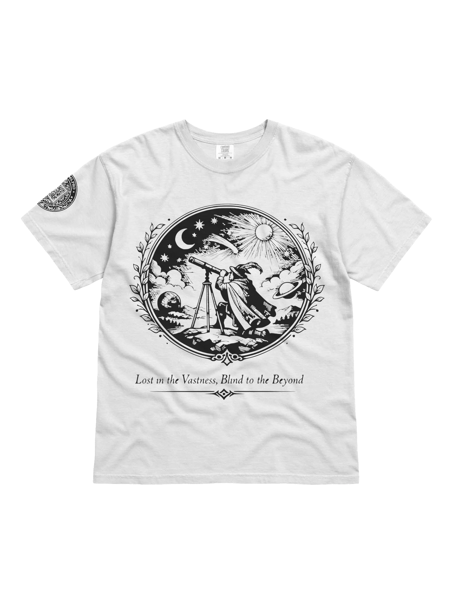 Blind to the Beyond (Black on White/Color) product image (81)