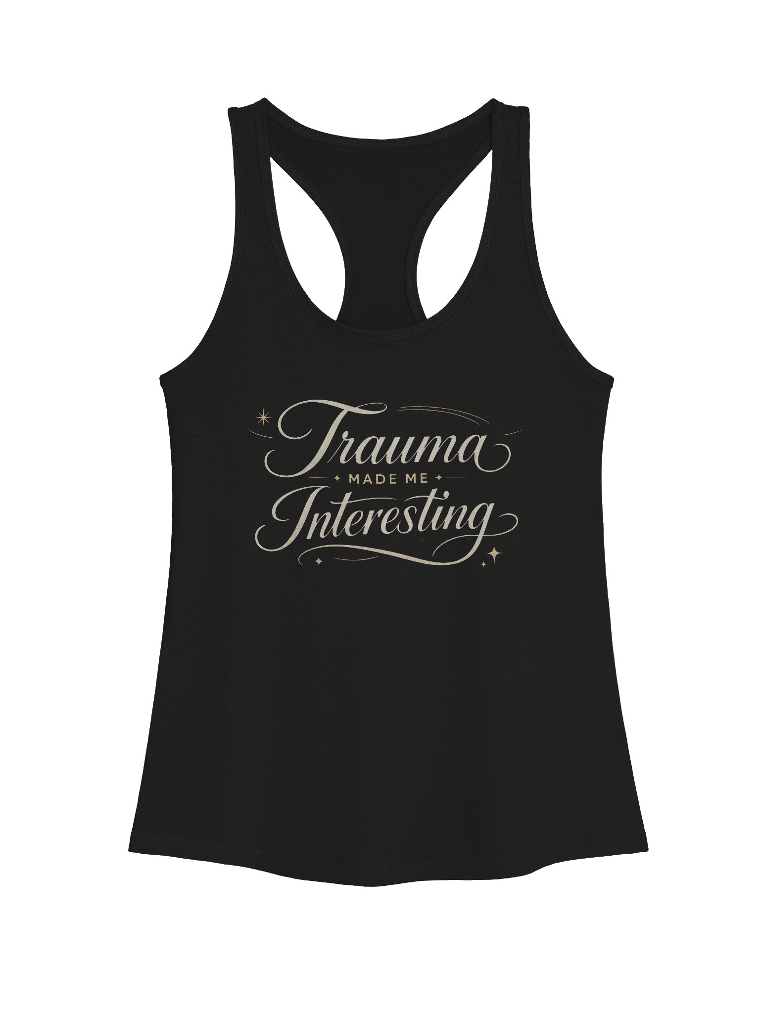 Trauma Made Me Interesting Women's Tank product image (1)