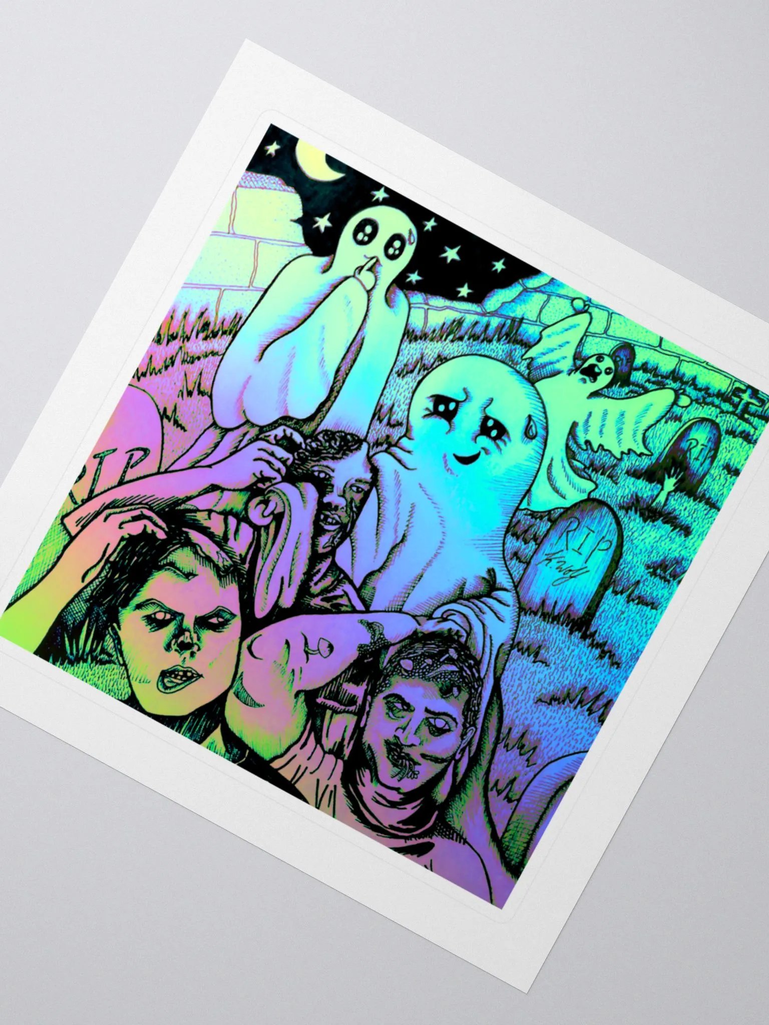 Limited edition Graveyard brawl Stickers product image (2)