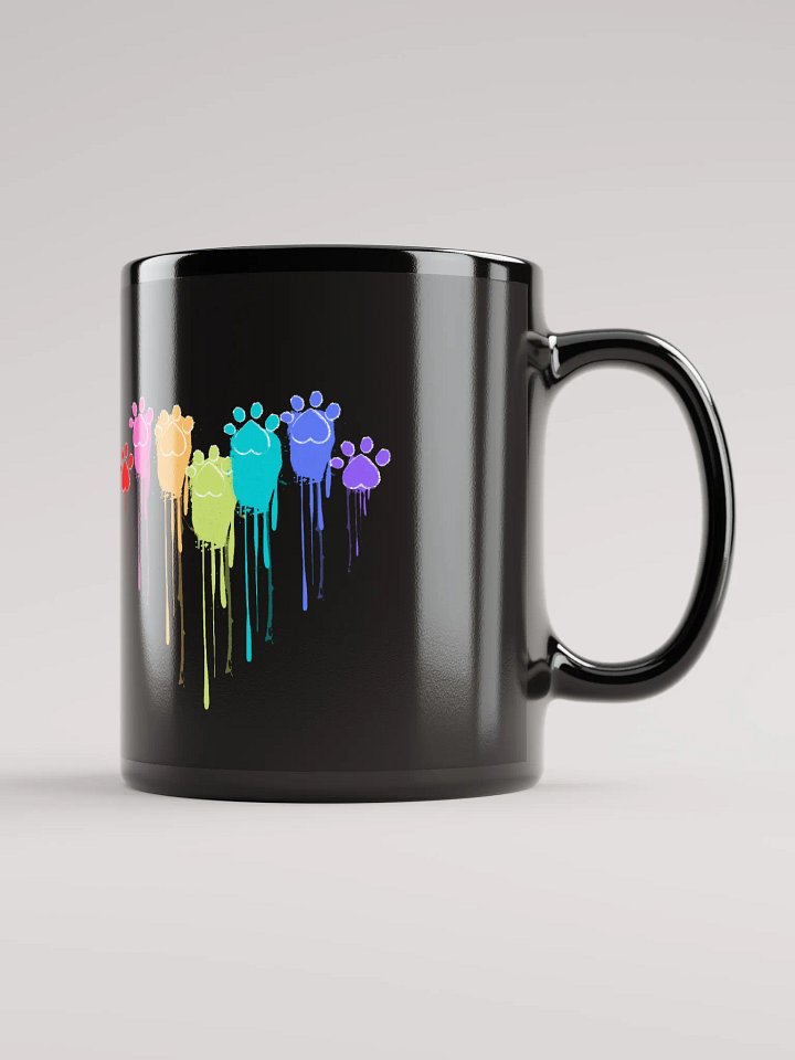 Rainbow Dog Paw Prints Mug product image (1)