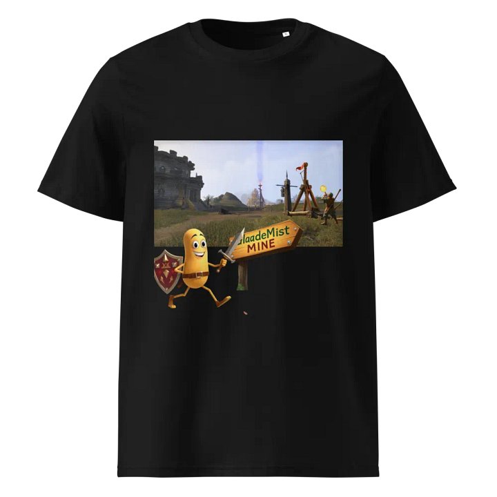 ITS NOT Pnut Glads Mine Organic Cotton T-Shirt product image (1)