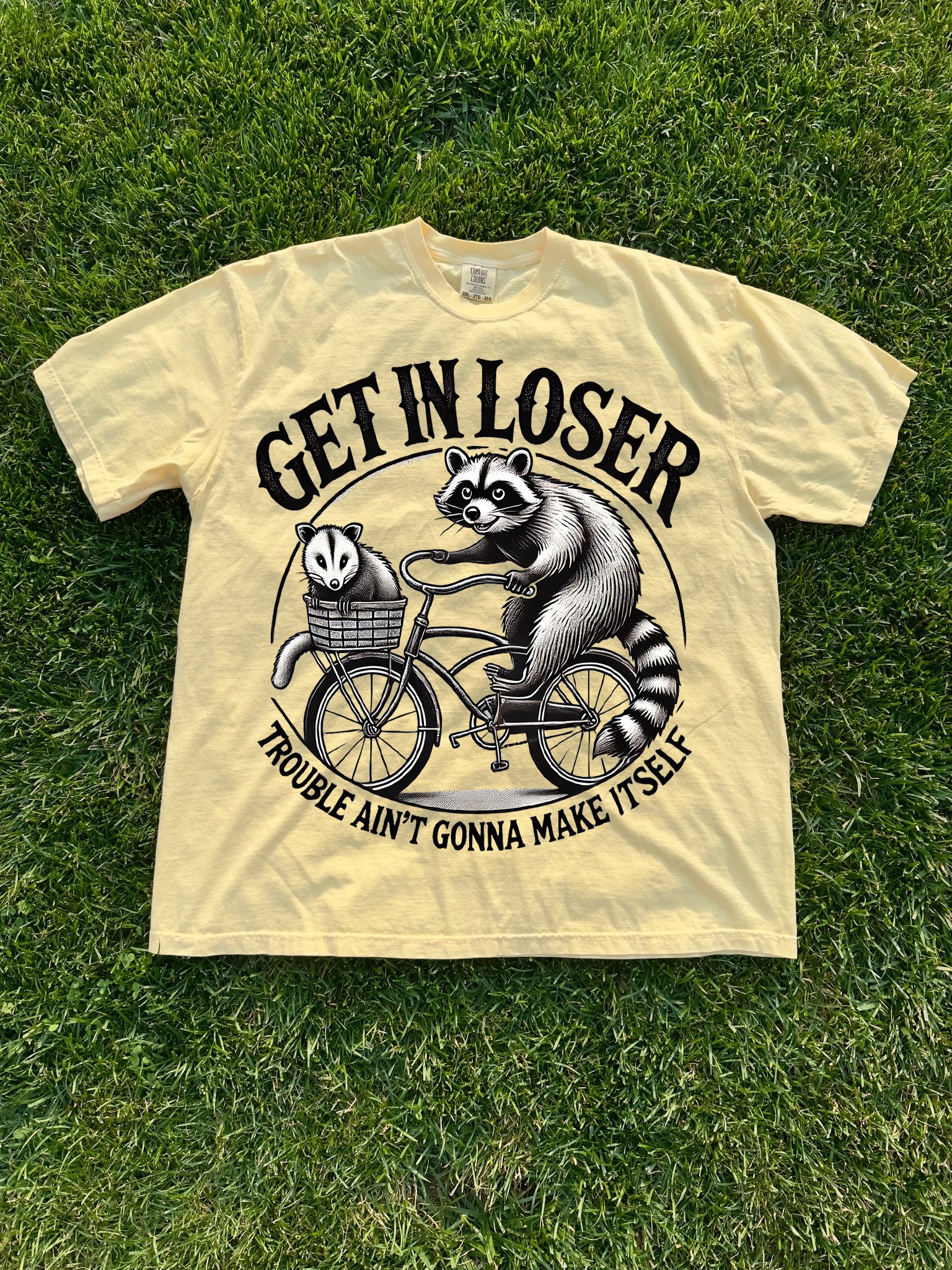 Get In Loser Trouble Ain't Gonna Make Itself Shirt product image (1)