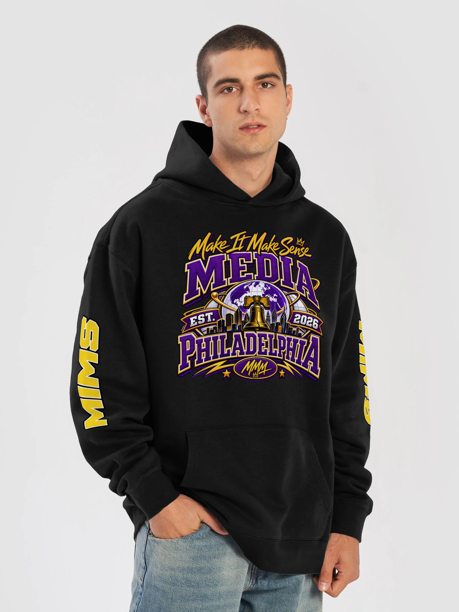 Make It Make Sense Media Philadelphia Hoodie product image (35)