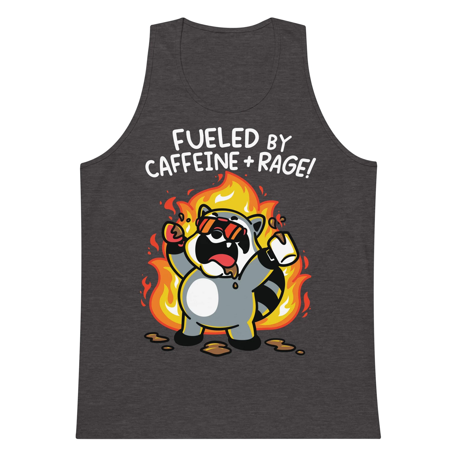 Caffeine & Rage Men's Tank Top product image (5)