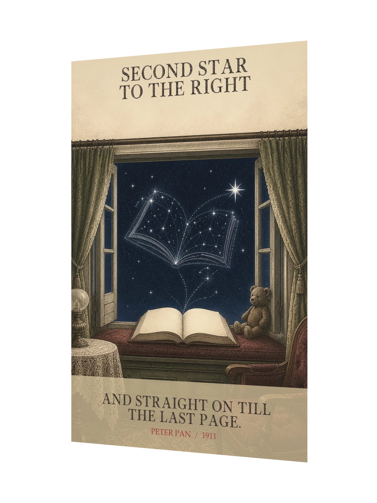 Second Star Right Straight On Till Last -- Peter Pan Art Print product image (11)