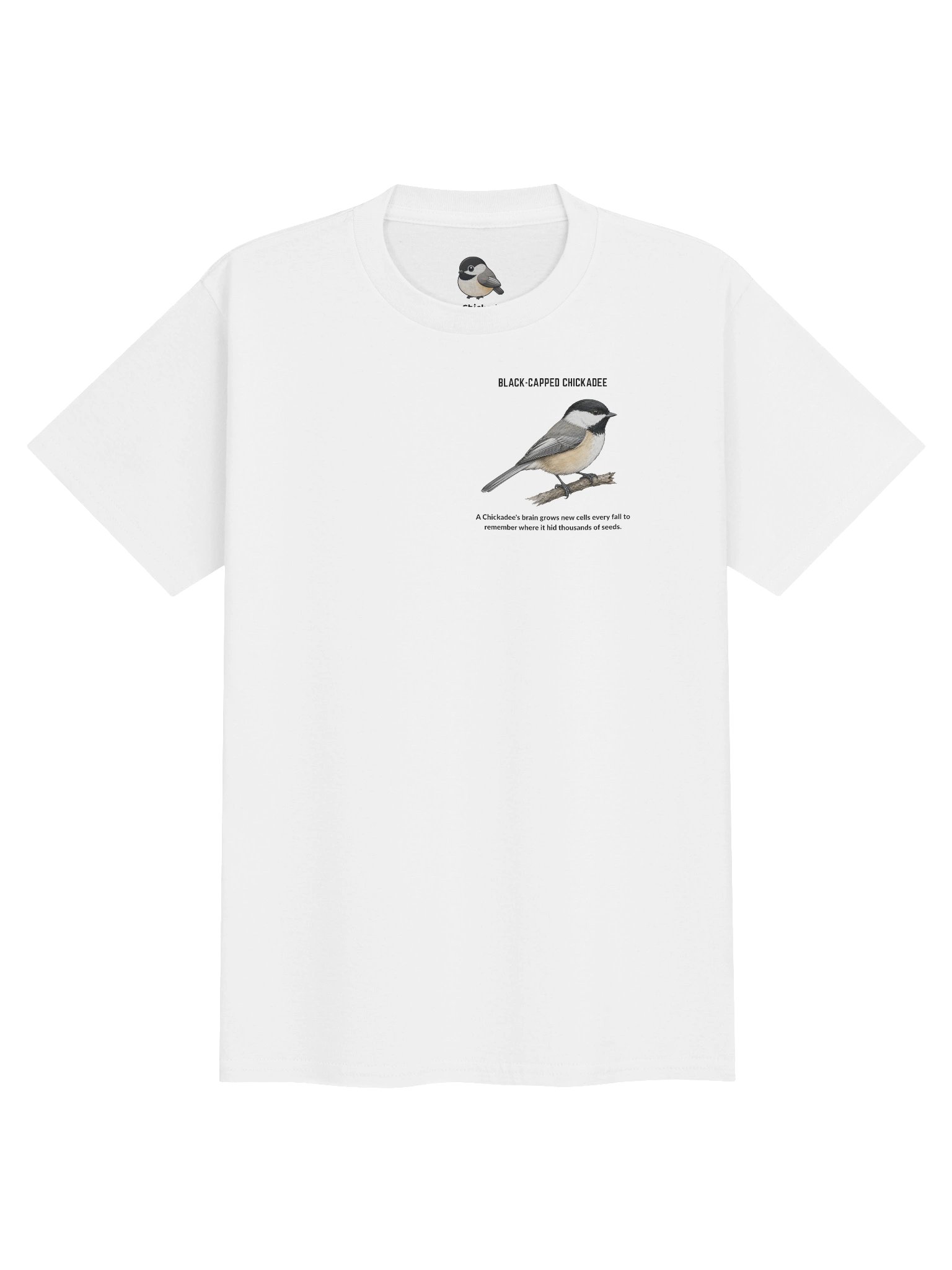 Youth Black-capped Chickadee Tee product image (10)