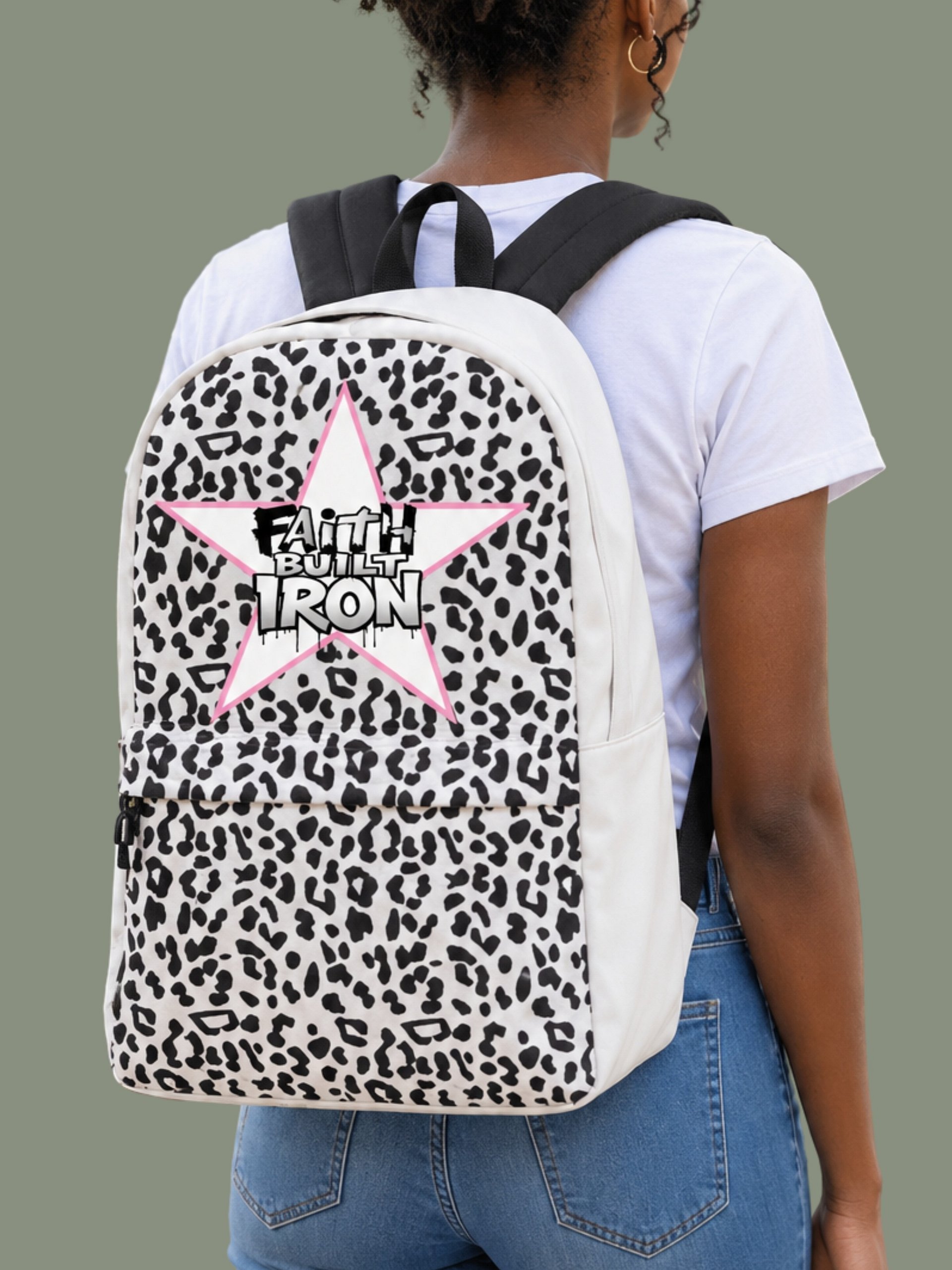 Christian Backpack Faith Built Iron product image (1)