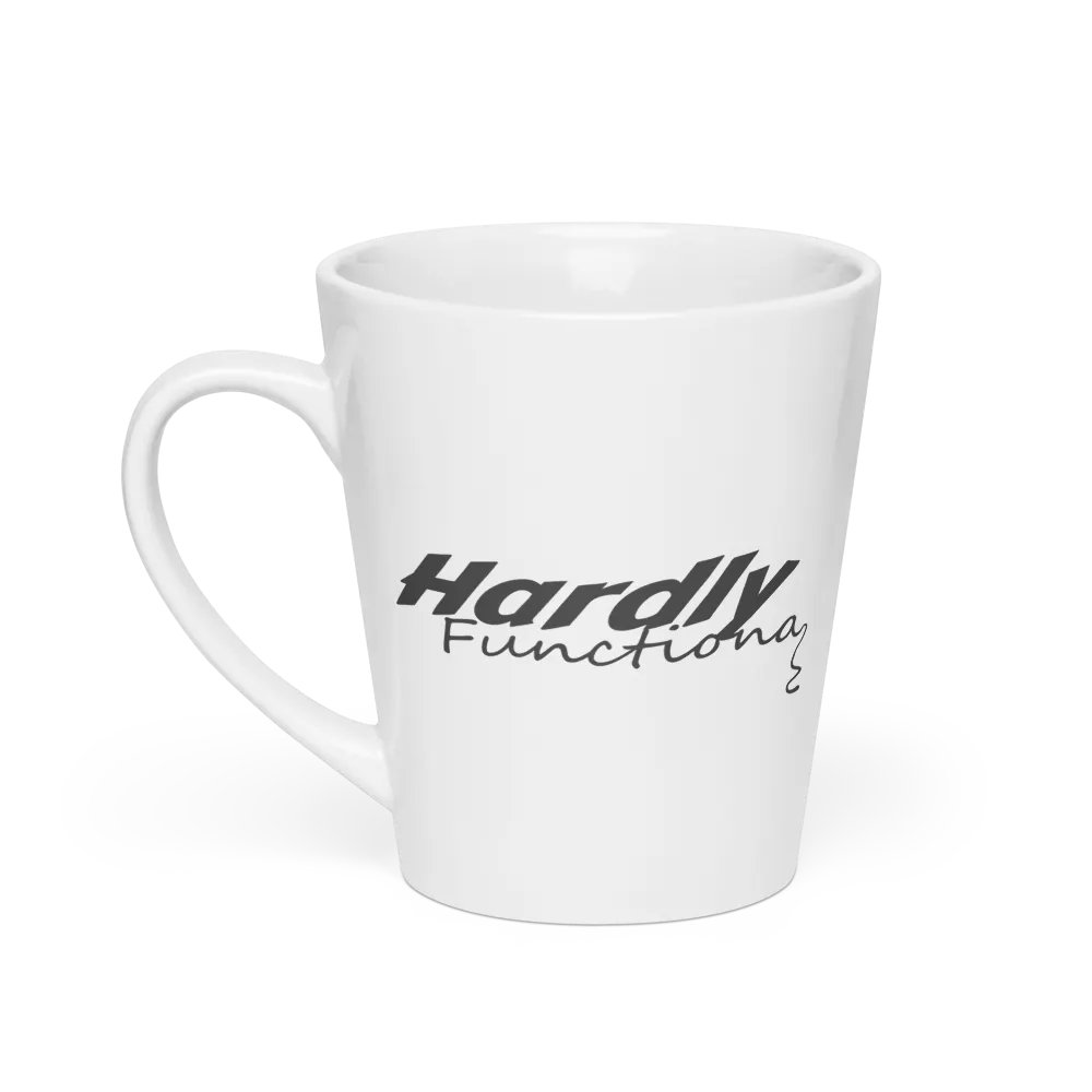 Hardly Functional Latte Mug product image (1)
