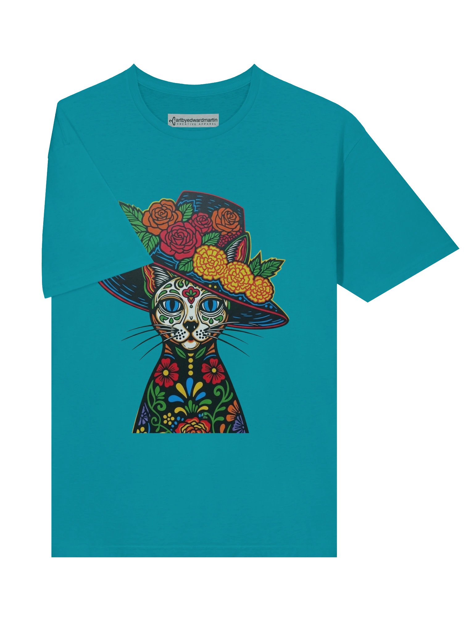 Cat Catrina Unisex Tee product image (118)