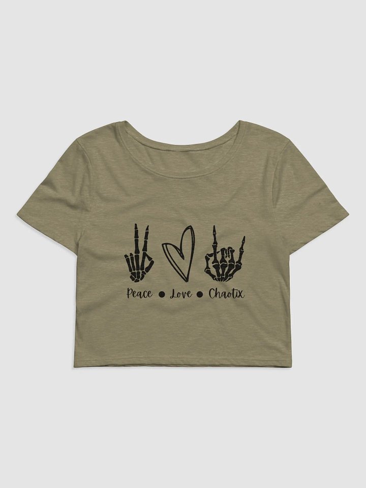 Peace, Love, Chaotix Crop product image (1)