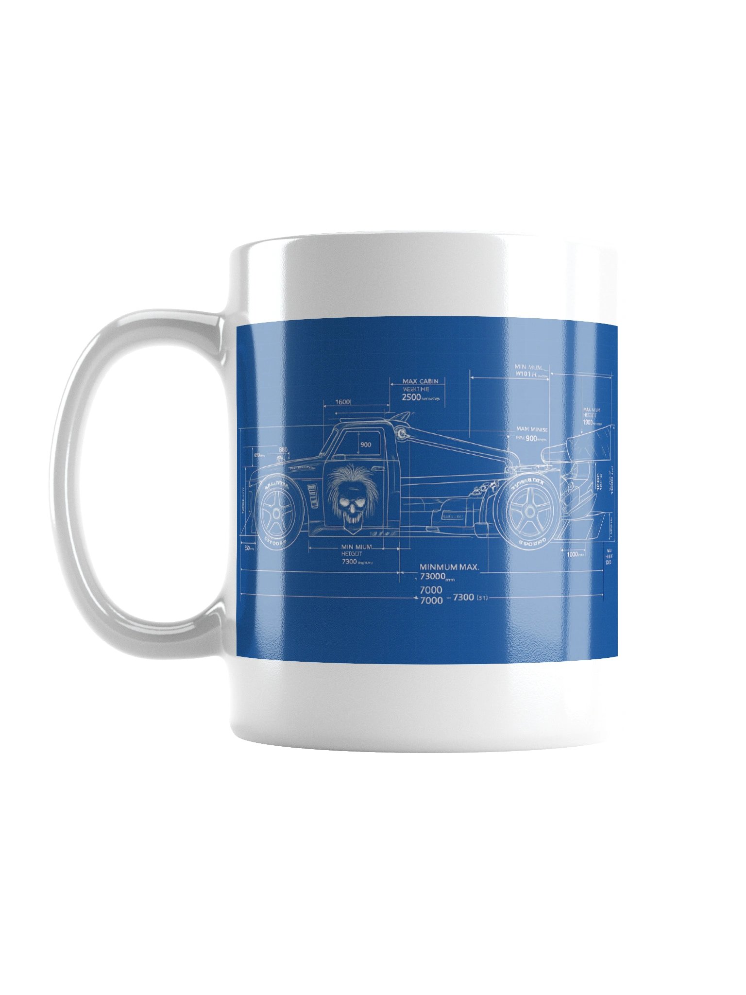 Halfraction Blueprint Mug product image (2)