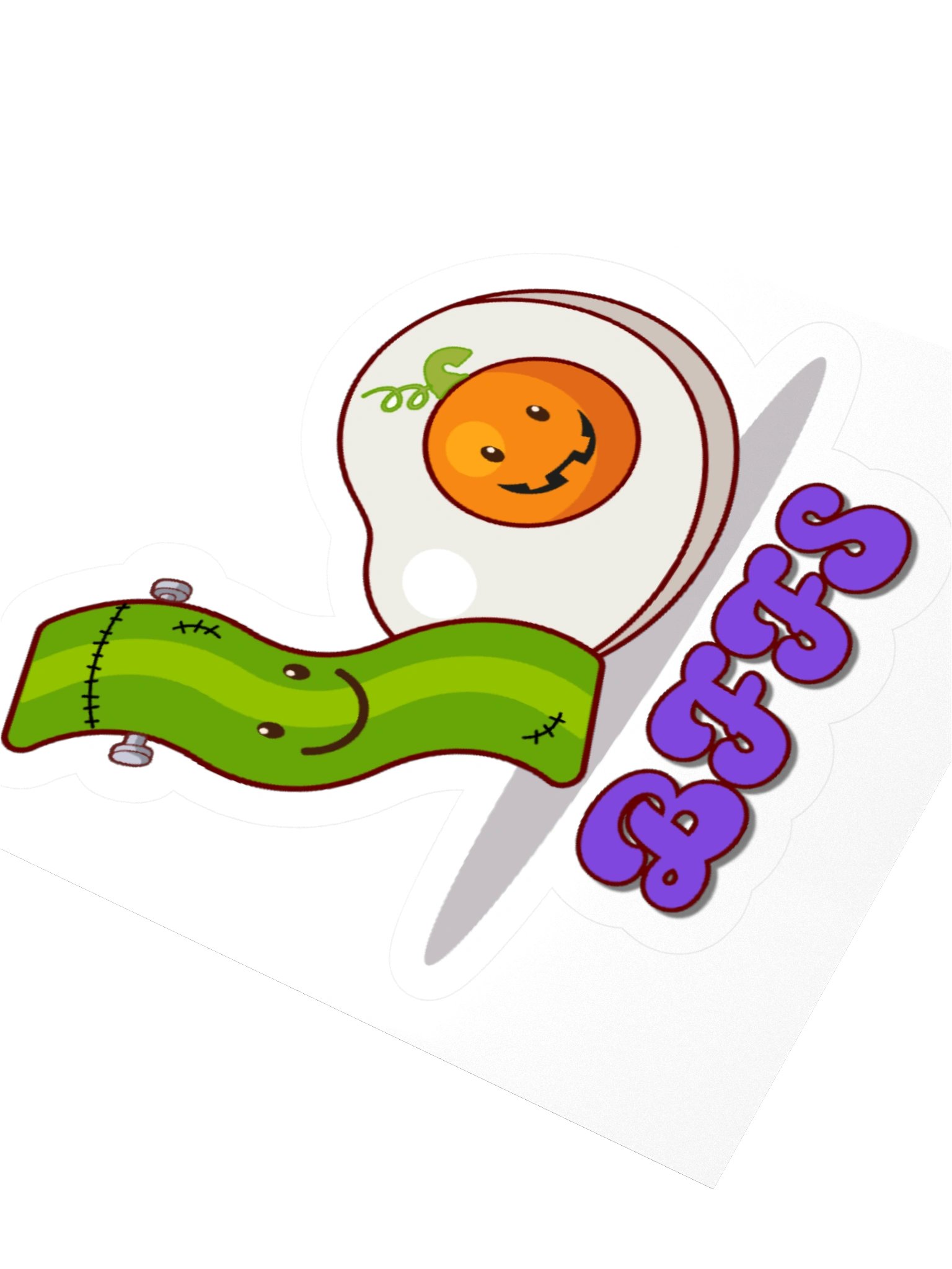 Halloween BFFS Stickers Bacon and Egg product image (3)