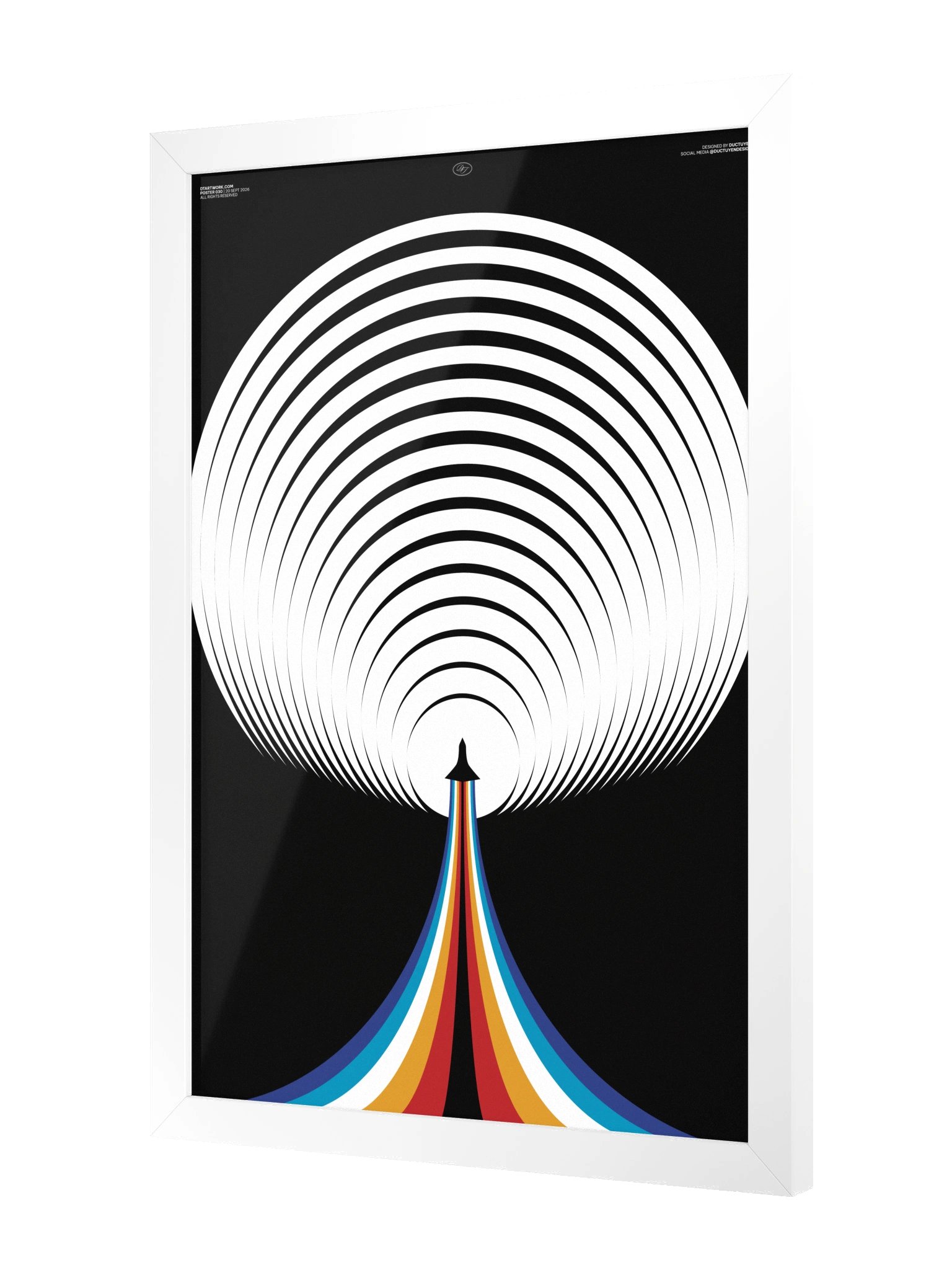 "DEPARTURE" Framed Poster product image (108)