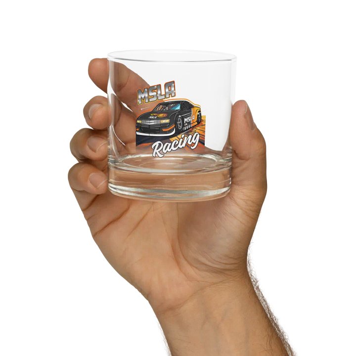 MSLA Racing Team Rocks Glass product image (2)