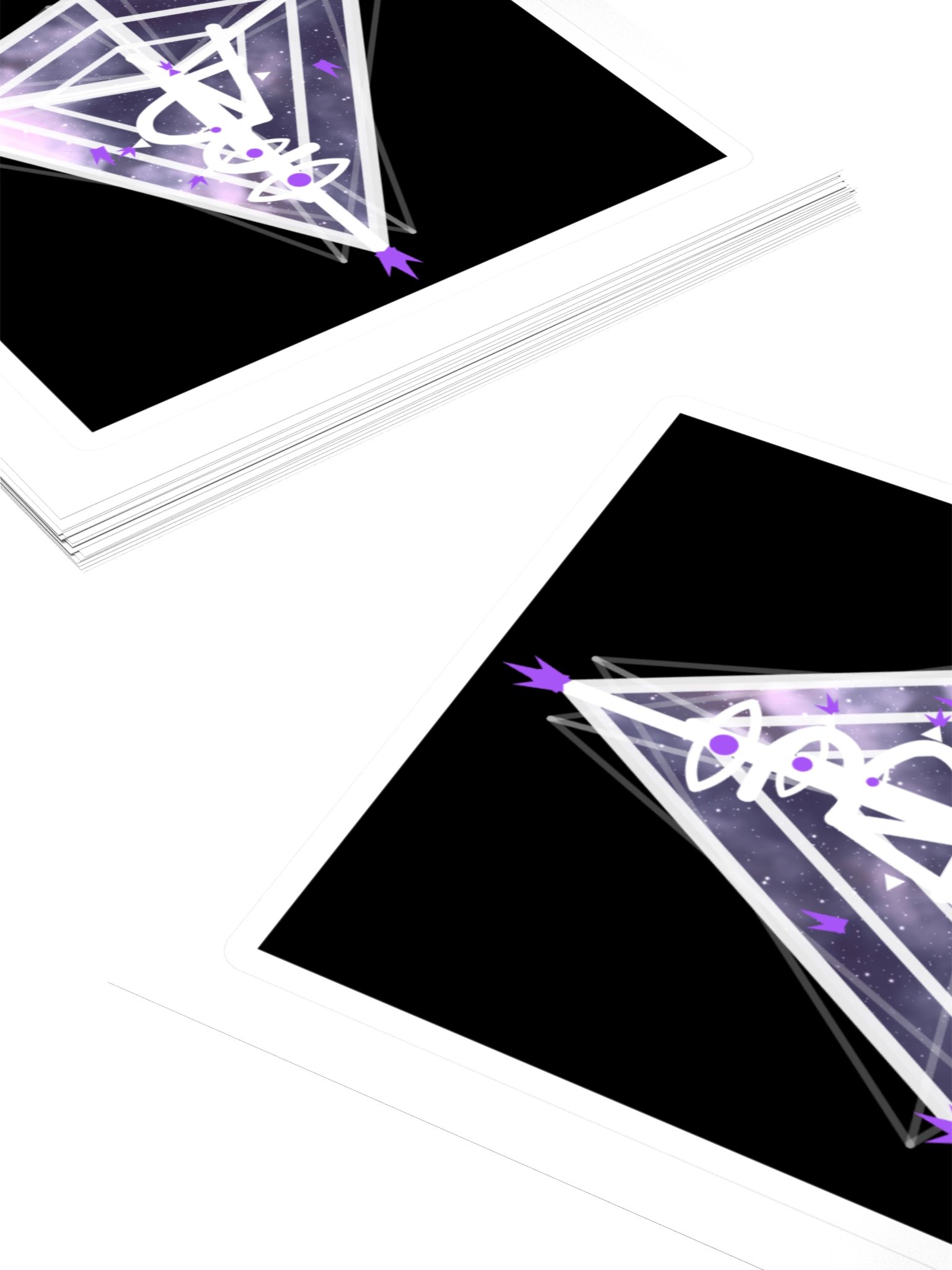 AP-3 9D Galaxy — Block Sticker product image (4)