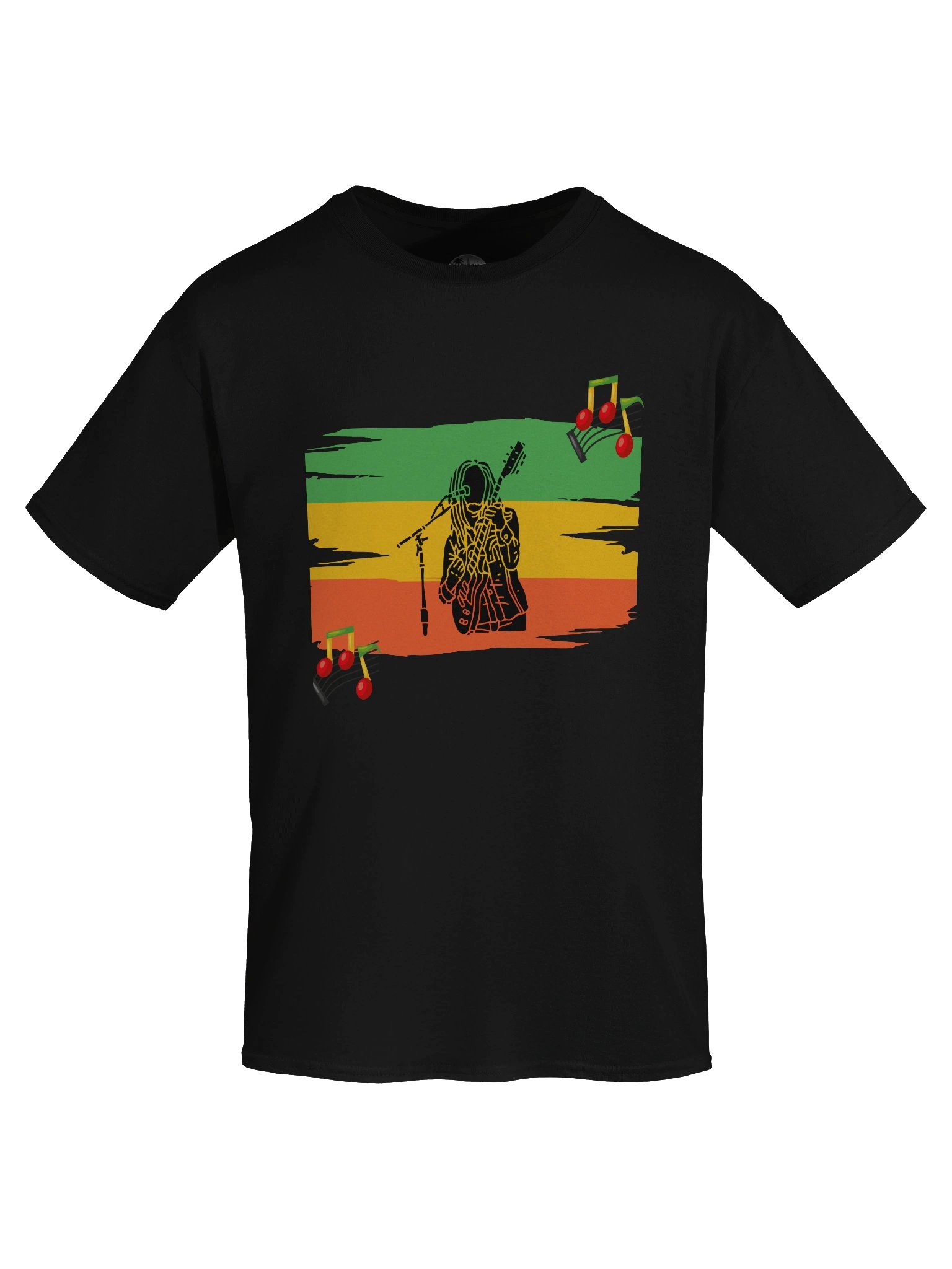 Edgy Guitarist Graphic Art Tee product image (5)