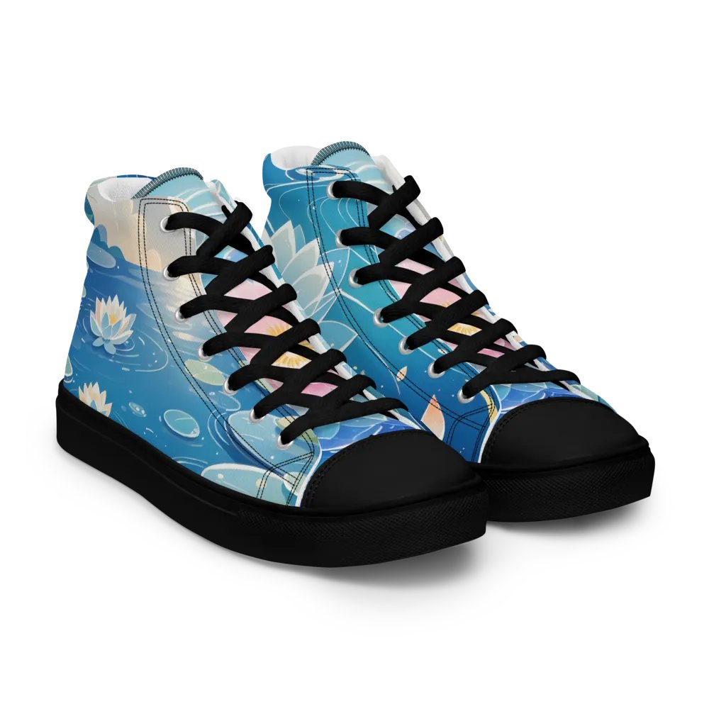 Moonlit Lotus High Tops product image (12)