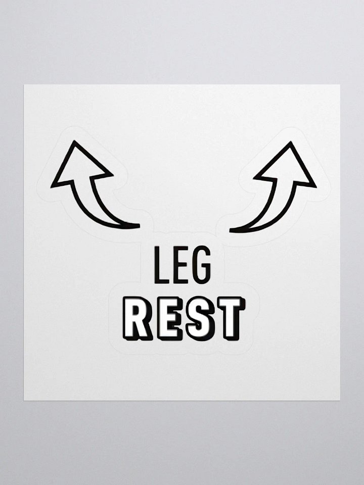 Leg Rest Sticker product image (1)
