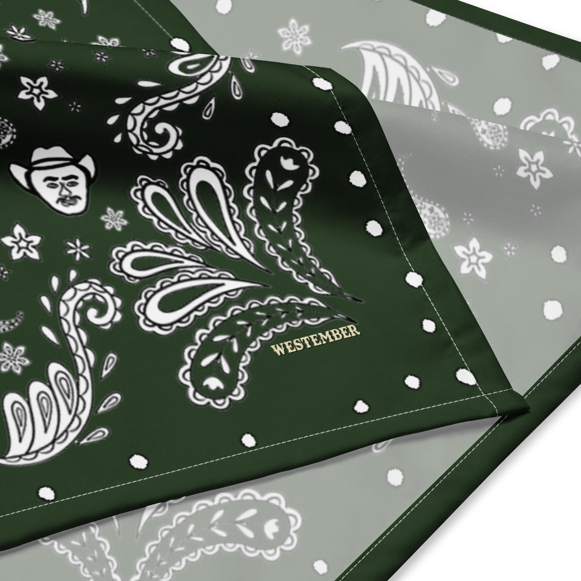WESTEMBER 2026 BANDANA - GREEN product image (4)