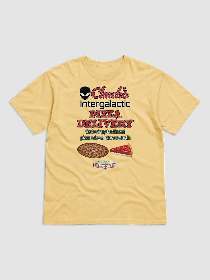 Chuck's Intergalactic Pizza Delivery - Finest Pizzas From Planet Earth , as seen on Chicago Corner TV! product image (1)