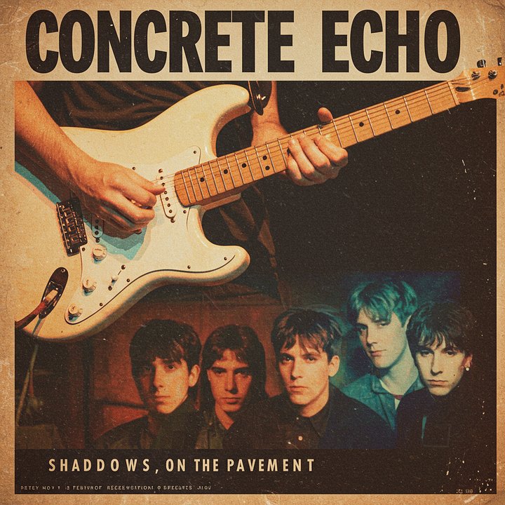 CONCRETE ECHO - Shadows on the Pavement (1976) [FULL ALBUM] product image (1)
