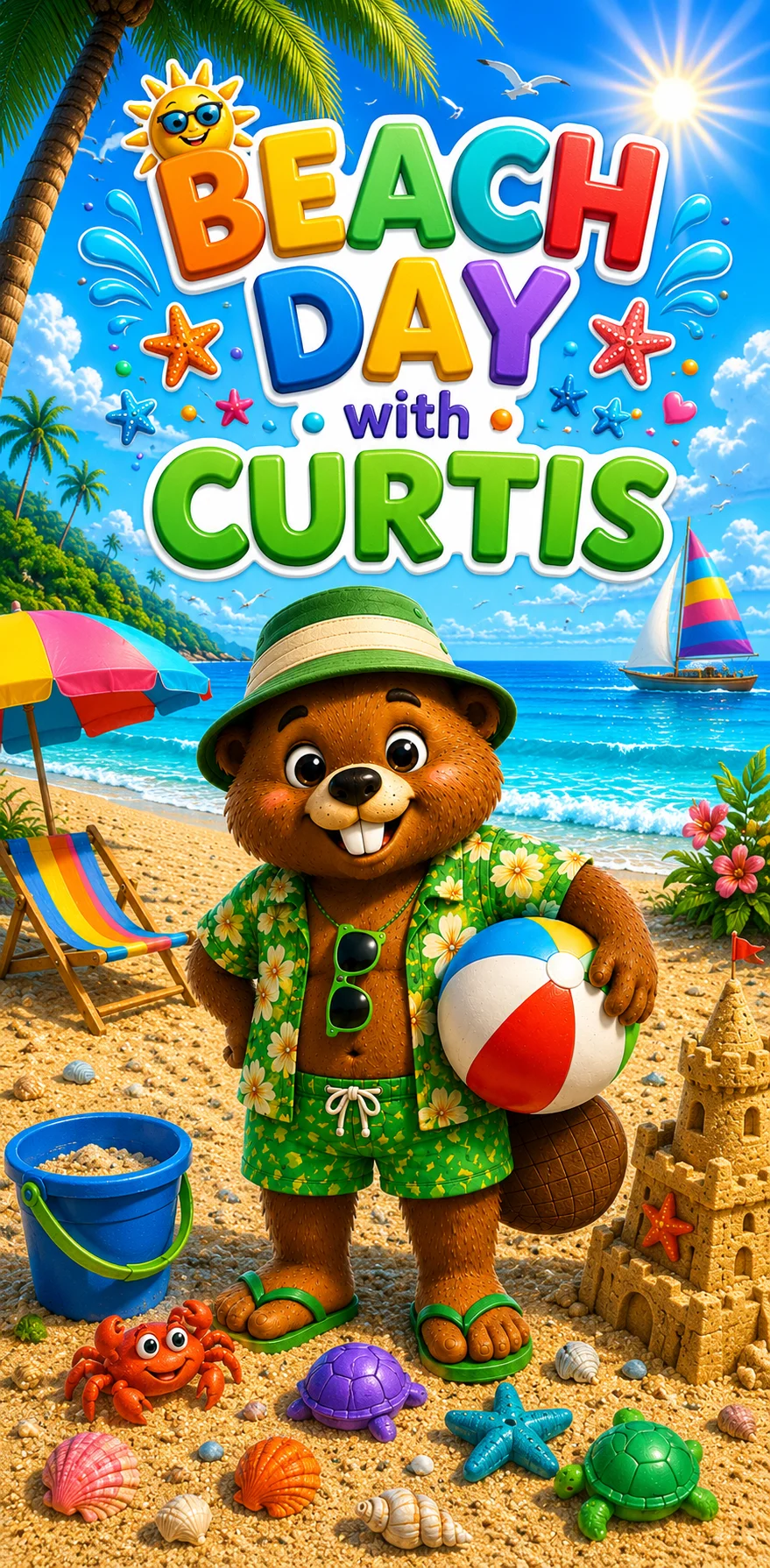 Curtis Beach Towel product image (1)