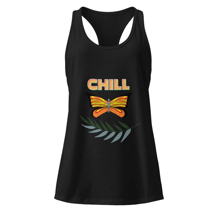 Chill Butterfly Racerback Tank product image (1)
